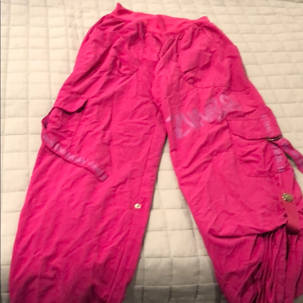 Zumba cargos pink